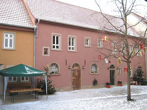 Gästehaus im Winter